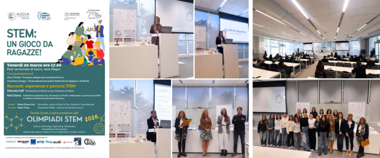 Premiazione Olimpiadi STEM 2026 - AIDIA Lecco